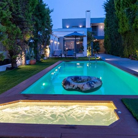 Luxury Villa Hestia Grey With Private Pool Rethymno  Exterior photo
